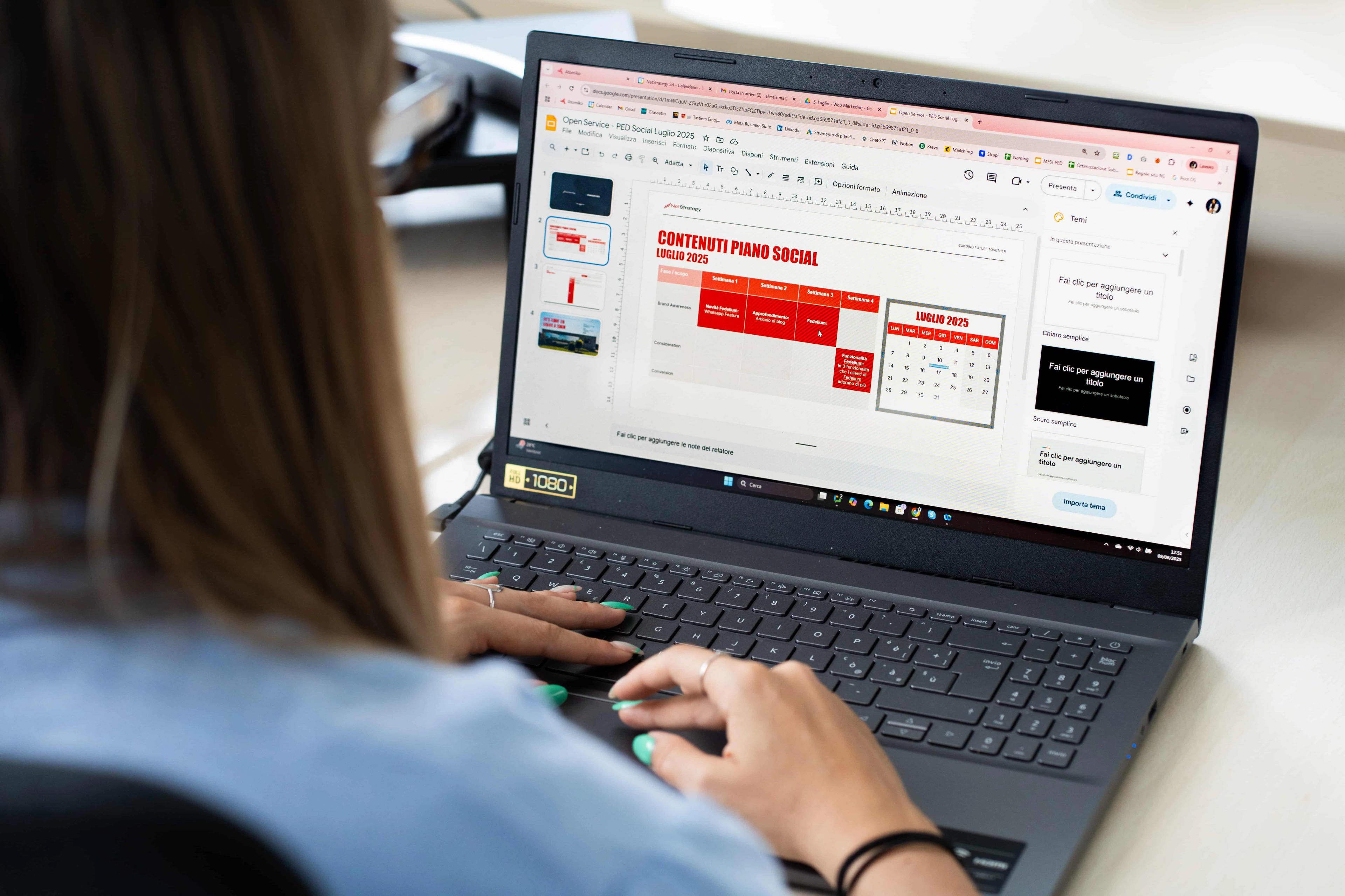 migliora creatività social